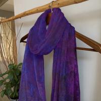 Velvet Scarf - Multiple Colors Gradients - Long Super Soft Scarf
