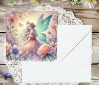 Fairy Greeting Cards, Large and Small Notecards, Birthday, Invitations