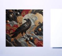 Raven - Large Cards, Notecards, Birthday, Invites