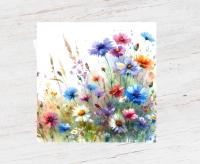 Wildflowers - Single Card or Bulk 10 Pack of Gift Cards