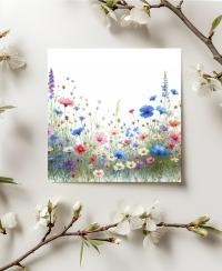 Wildflowers - Single Card or Bulk 10 Pack of Gift Cards