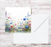 Wildflowers - Single Card or Bulk 10 Pack of Gift Cards