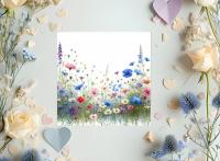 Wildflowers - Single Card or Bulk 10 Pack of Gift Cards