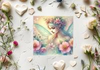 Fairy Greeting Cards, Large and Small Notecards, Birthday, Invitations