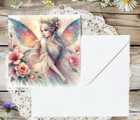Fairy Greeting Cards, Large and Small Notecards, Birthday, Invitations