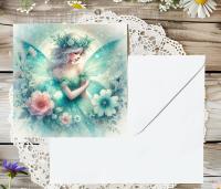 Fairy Greeting Cards, Large and Small Notecards, Birthday, Invitations
