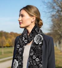 Velvet Scarf - Long Soft Scarf