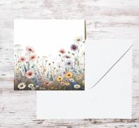 Wildflowers - Single Card or Bulk 10 Pack of Gift Cards