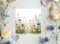 Wildflowers - Single Card or Bulk 10 Pack of Gift Cards