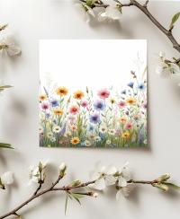 Wildflowers - Single Card or Bulk 10 Pack of Gift Cards