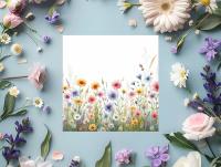 Wildflowers - Single Card or Bulk 10 Pack of Gift Cards