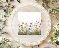 Wildflowers - Single Card or Bulk 10 Pack of Gift Cards