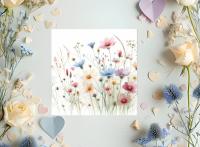Wildflowers - Single Card or Bulk 10 Pack of Gift Cards