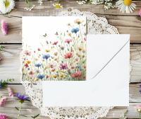 Wildflowers - Single Card or Bulk 10 Pack of Gift Cards