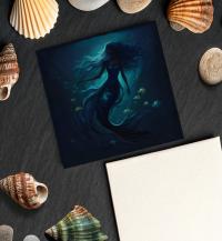 Mermaid Greeting Cards, Birthday, Invitations, Thank You Cards
