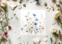 Wildflowers - Single Card or Bulk 10 Pack of Gift Cards