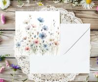 Wildflowers - Single Card or Bulk 10 Pack of Gift Cards