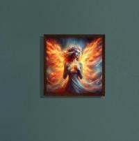 Fire Fairy - Original Art Print - Framed or Unframed