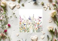 Wildflowers - Single Card or Bulk 10 Pack of Gift Cards