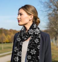 Velvet Scarf - Extra Soft Long Scarf