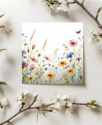 Wildflowers - Single Card or Bulk 10 Pack of Gift Cards