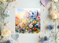 Wildflowers - Single Card or Bulk 10 Pack of Gift Cards