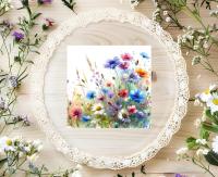 Wildflowers - Single Card or Bulk 10 Pack of Gift Cards