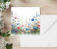 Wildflowers - Single Card or Bulk 10 Pack of Gift Cards