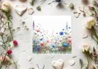 Wildflowers - Single Card or Bulk 10 Pack of Gift Cards