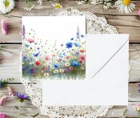 Wildflowers - Single Card or Bulk 10 Pack of Gift Cards