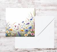 Wildflowers - Single Card or Bulk 10 Pack of Gift Cards