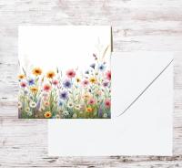 Wildflowers - Single Card or Bulk 10 Pack of Gift Cards