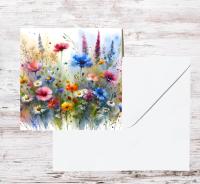Wildflowers - Single Card or Bulk 10 Pack of Gift Cards