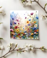 Wildflowers - Single Card or Bulk 10 Pack of Gift Cards
