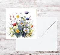 Wildflowers - Single Card or Bulk 10 Pack of Gift Cards