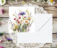 Wildflowers - Single Card or Bulk 10 Pack of Gift Cards