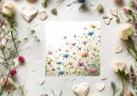 Wildflowers - Single Card or Bulk 10 Pack of Gift Cards