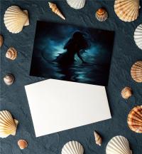Mermaid Greeting Cards, Birthday, Invitations, Thank You Cards