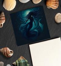 Mermaid Greeting Cards, Birthday, Invitations, Thank You Cards