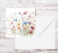 Wildflowers - Single Card or Bulk 10 Pack of Gift Cards