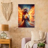 Fire Fairy - Original Art Print - Framed or Unframed