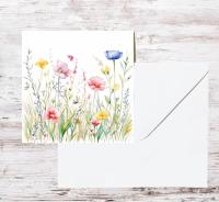 Wildflowers - Single Card or Bulk 10 Pack of Gift Cards
