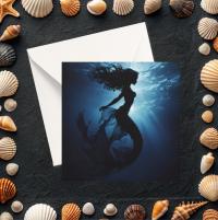 Mermaid Greeting Cards, Birthday, Invitations, Thank You Cards