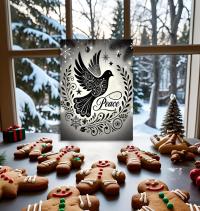 Dove of Peace - Christmas Card - Single or Bulk Pack of Christmas Greeting Cards