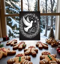 Dove of Peace - Christmas Card - Single or Bulk Pack of Christmas Greeting Cards