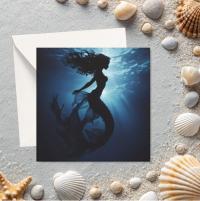 Mermaid Greeting Cards, Birthday, Invitations, Thank You Cards