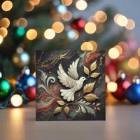 Dove of Peace - Christmas Card - Single or Bulk Pack of Christmas Greeting Cards