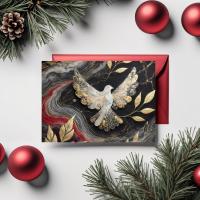 Dove of Peace - Christmas Card - Single or Bulk Pack of Christmas Greeting Cards