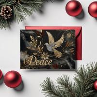 Dove of Peace - Christmas Card - Single or Bulk Pack of Christmas Greeting Cards