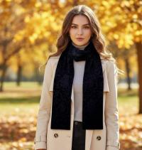 Velvet Scarf - Soft long Scarf, Multiple colors